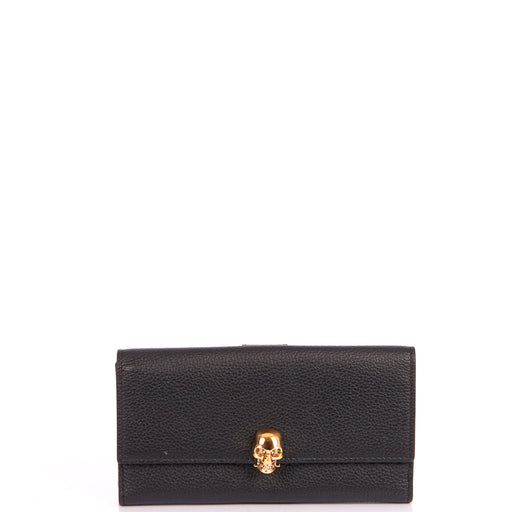Picture of Alexander McQueen Wallet Wallet in Black, Leather