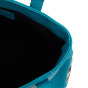 Picture of Burberry Tote Tote in Blue, Leather