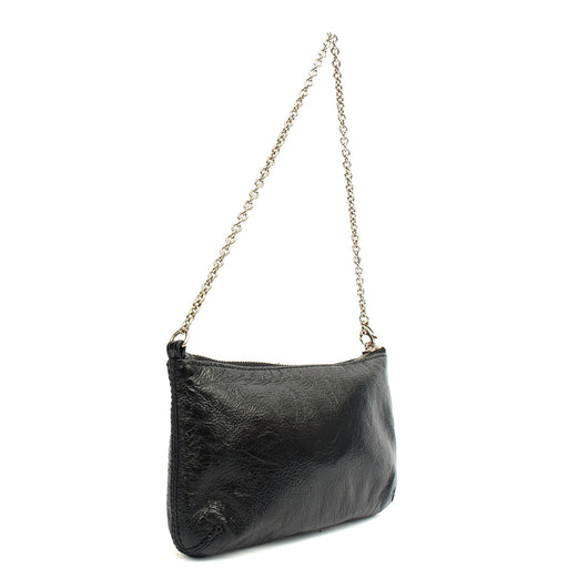 Picture of Mulberry Mini Bag Charlie in Black, Crinkle Patent