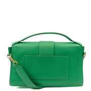 Picture of Jacquemus Cross Body Le Grand Bambino in Green, Leather