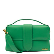 Picture of Jacquemus Cross Body Le Grand Bambino in Green, Leather