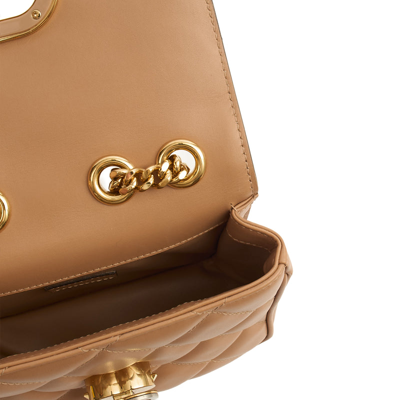 Picture of Gucci Cross Body Deco Shoulder - Small in Brown, Leather