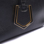 Picture of Fendi Tote 2Jour - Medium  in Black, Leather