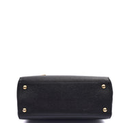 Picture of Fendi Tote 2Jour - Medium  in Black, Leather