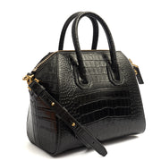 Picture of Givenchy Top Handle Antigona - Mini in Black, Exotic Effect Leather
