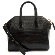 Picture of Givenchy Top Handle Antigona - Mini in Black, Exotic Effect Leather