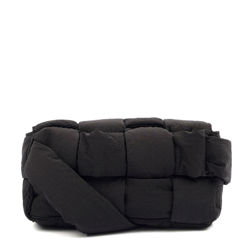 Picture of Bottega Veneta Mini Bag Padded Cassette in Black, Fabric