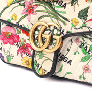 Picture of Gucci Shoulder Bag Marmont Shoulder Flap Bag - Medium in Multi, Fabric