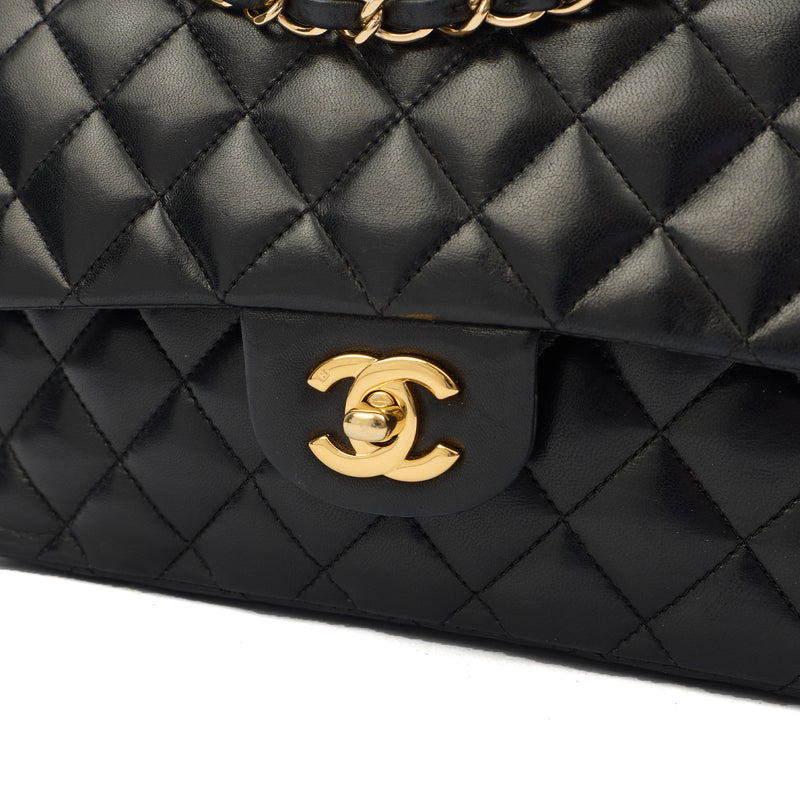 Picture of Chanel Cross Body Classic Double Flap - Medium in Black, Lambskin Leather