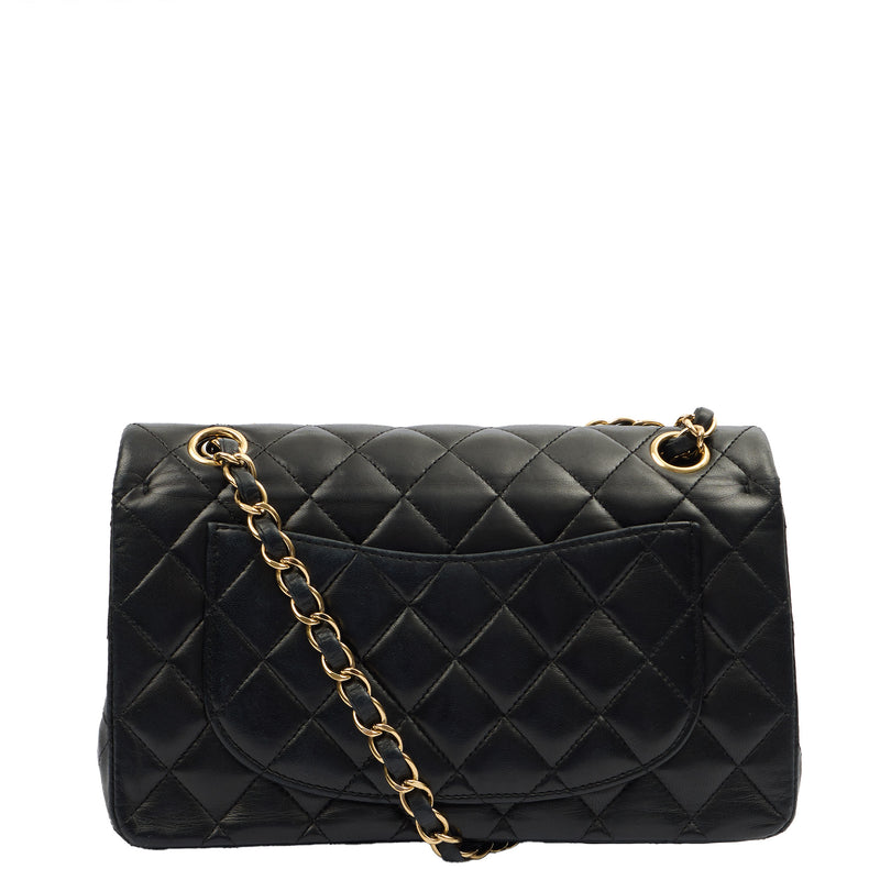 Picture of Chanel Cross Body Classic Double Flap - Medium in Black, Lambskin Leather