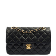 Picture of Chanel Cross Body Classic Double Flap - Medium in Black, Lambskin Leather
