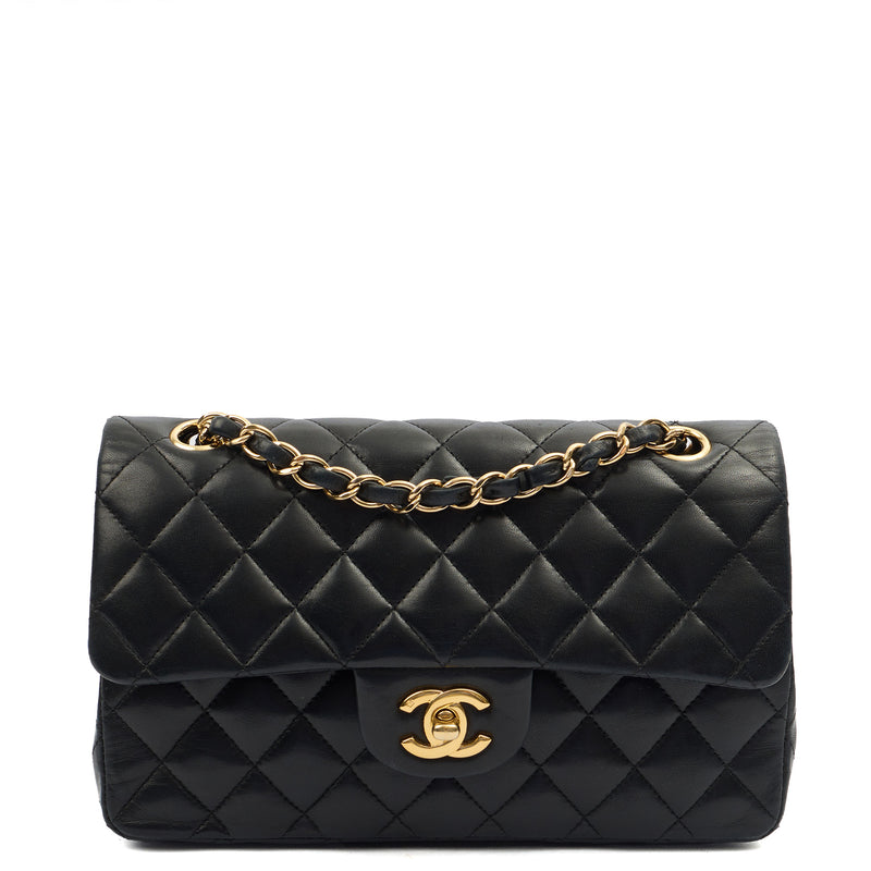 Picture of Chanel Cross Body Classic Double Flap - Medium in Black, Lambskin Leather