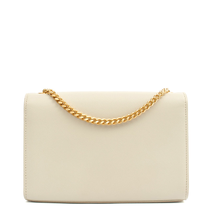 Picture of Saint Laurent Cross Body Kate Small in White, Calfskin Leather