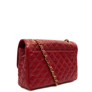 Picture of Chanel Shoulder Bag Flap Bag in Red, Caviar Leather
