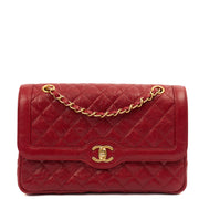 Picture of Chanel Shoulder Bag Flap Bag in Red, Caviar Leather
