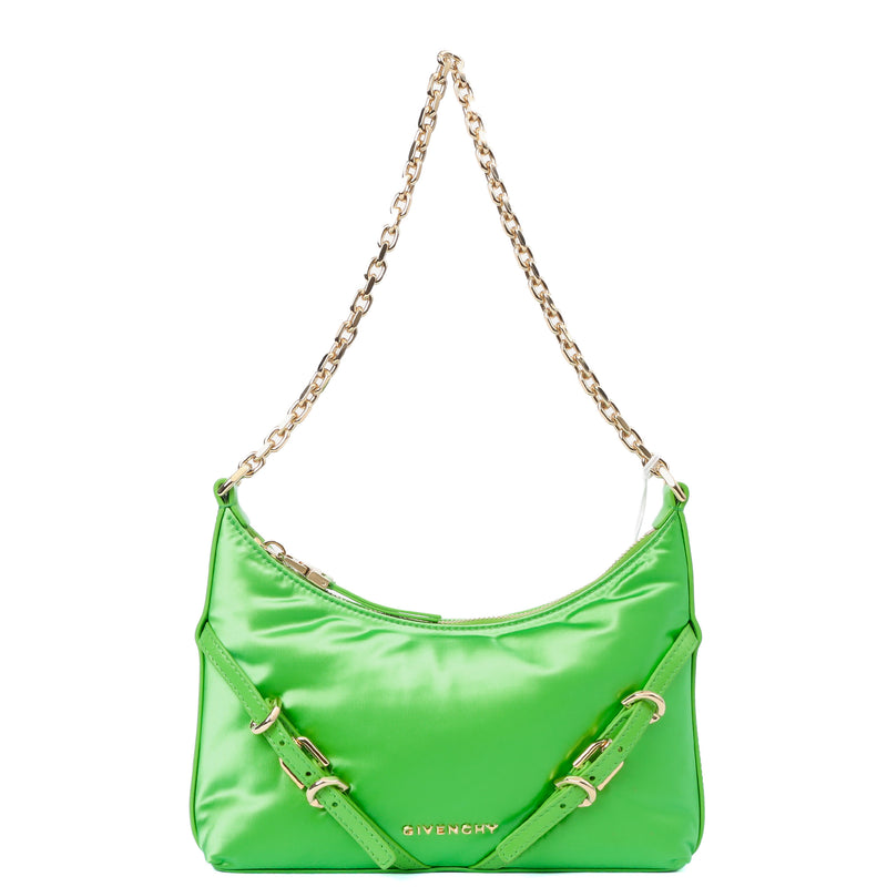 Picture of Givenchy Shoulder Bag Voyou - Mini in Green, Fabric