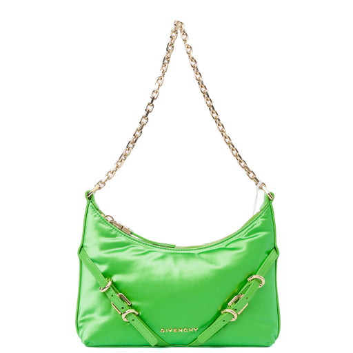 Picture of Givenchy Shoulder Bag Voyou - Mini in Green, Fabric