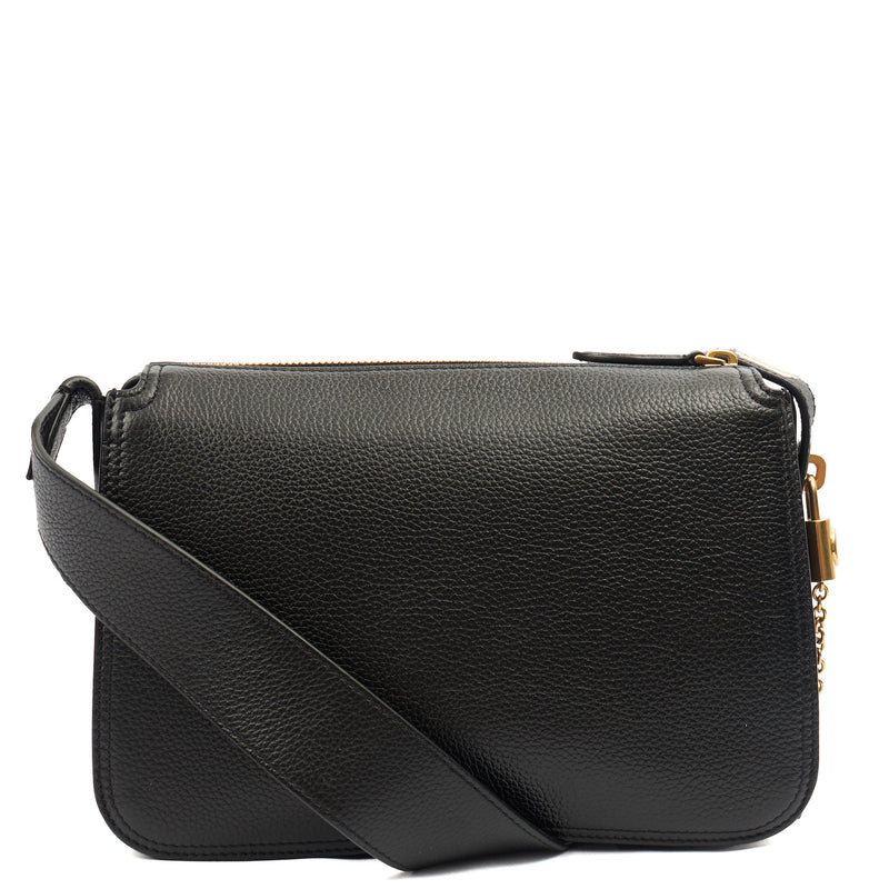 Picture of Mulberry Cross Body Billie in Black, Leather