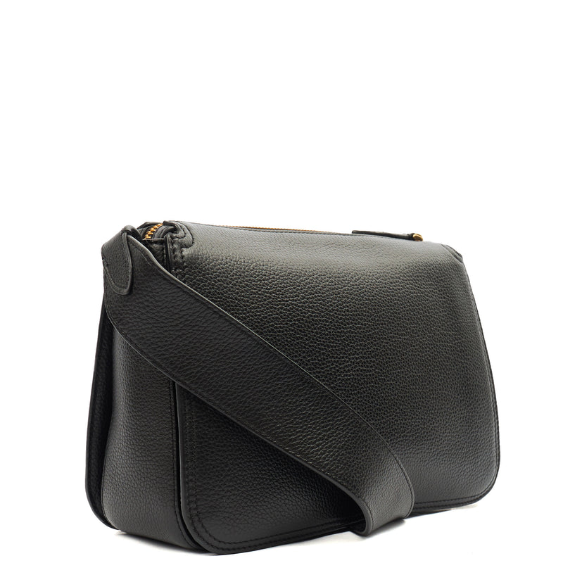 Picture of Mulberry Cross Body Billie in Black, Leather