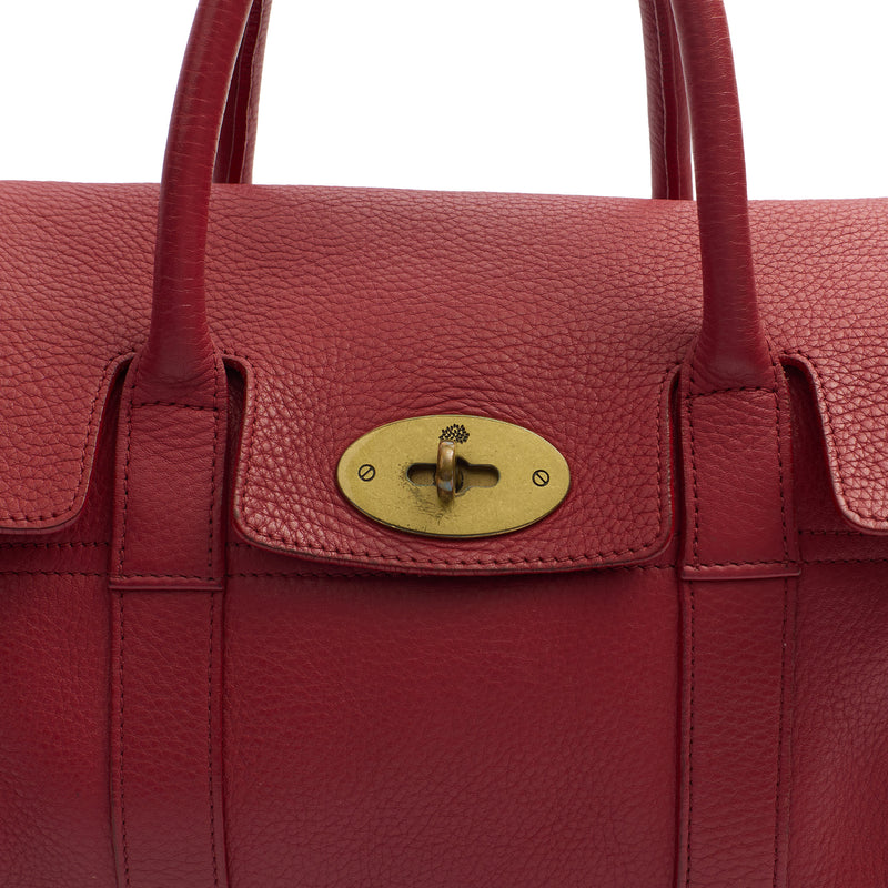 Picture of Mulberry Tote Ledbury in Red, Leather