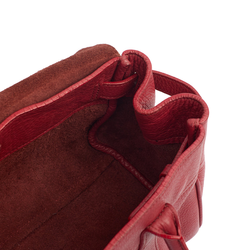 Picture of Mulberry Tote Ledbury in Red, Leather