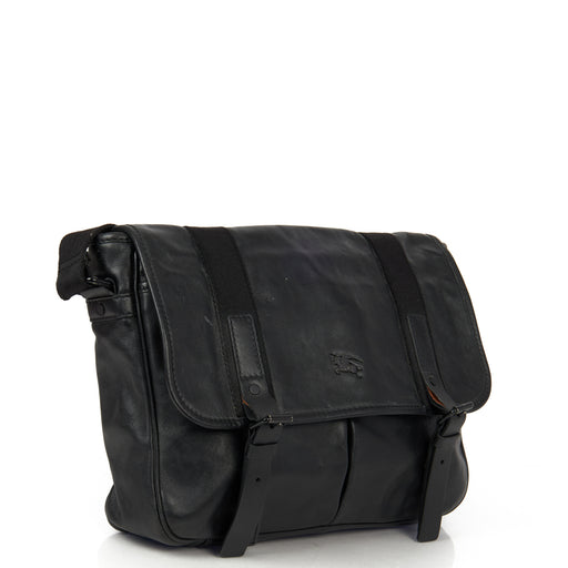 Picture of Burberry Satchel in Black, Leather