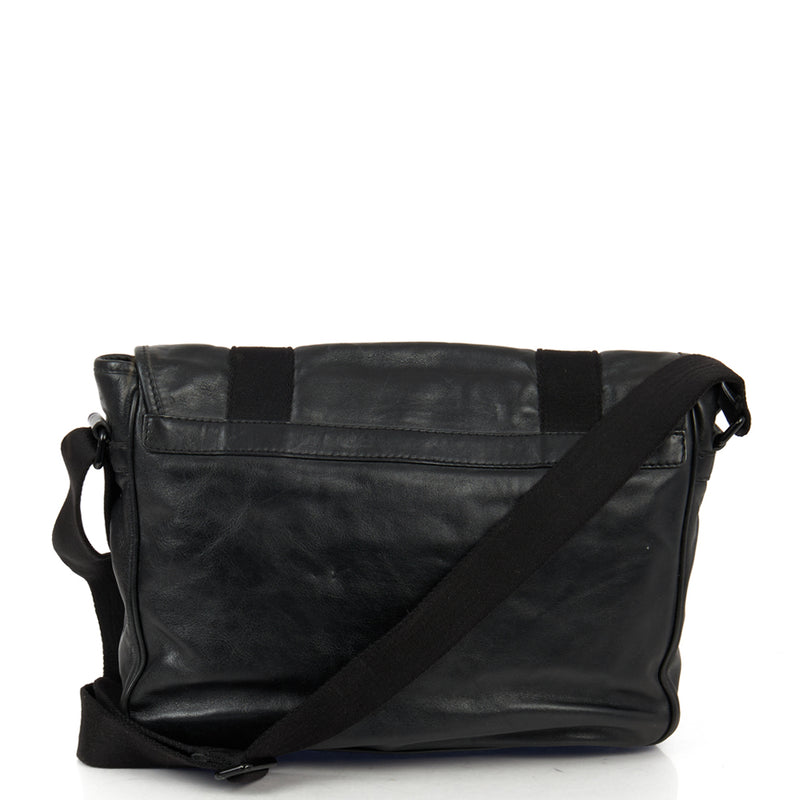 Picture of Burberry Satchel in Black, Leather