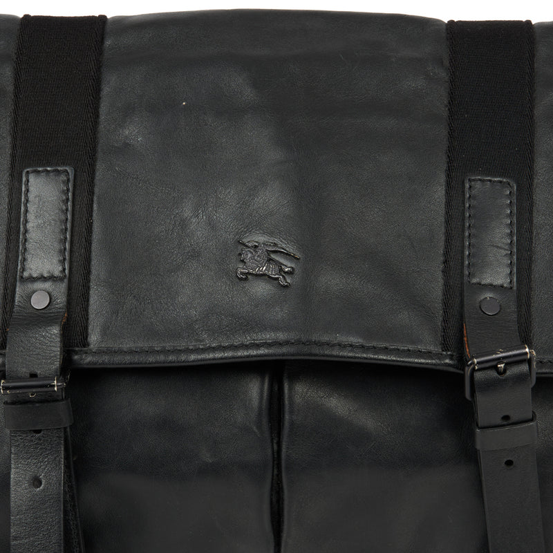 Picture of Burberry Satchel in Black, Leather