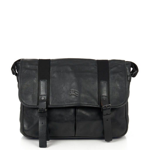 Picture of Burberry Satchel in Black, Leather