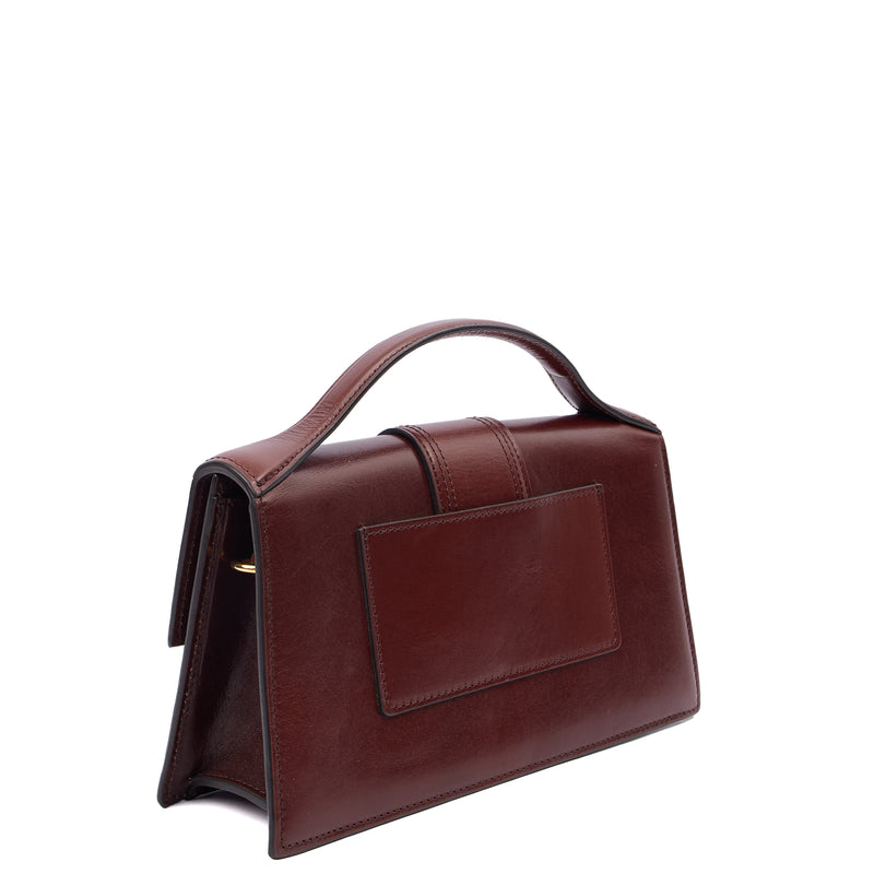 Picture of Jacquemus Mini Bag Le Grand Bambino in Red, Leather