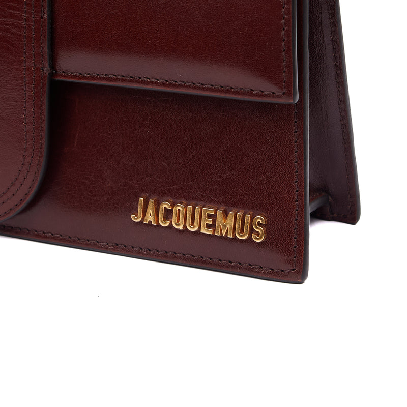 Picture of Jacquemus Mini Bag Le Grand Bambino in Red, Leather