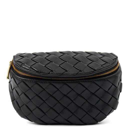 Picture of Bottega Veneta Cross Body Cross Body in Black, Intrecciato Nappa