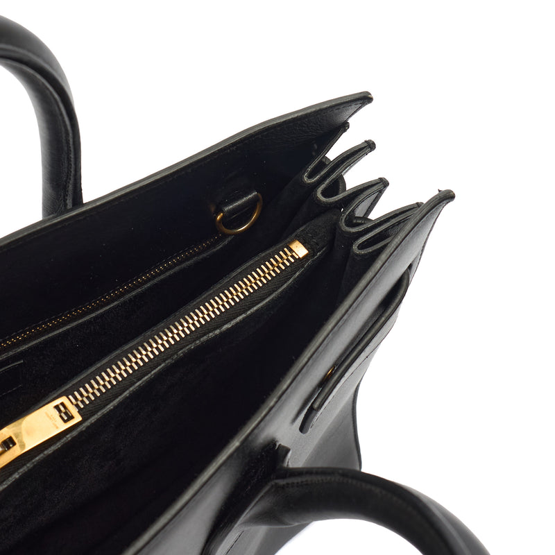 Picture of Saint Laurent Tote Sac de Jour in Black, Leather