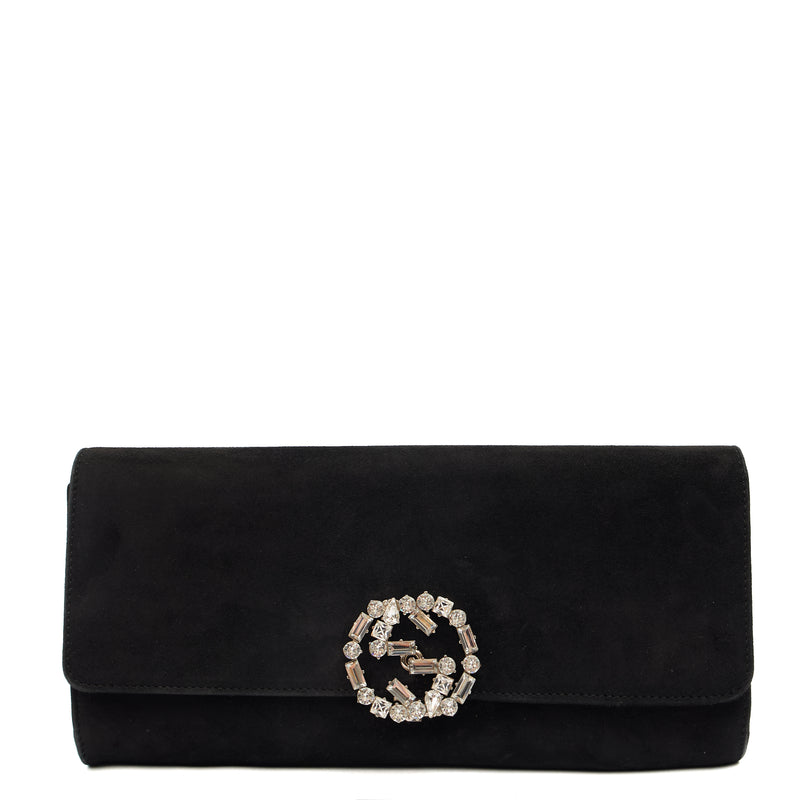 Picture of Gucci Clutch Clutch in Black, Velvet