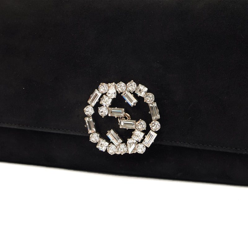 Picture of Gucci Clutch Clutch in Black, Velvet