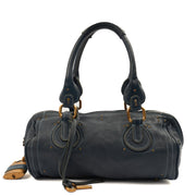 Picture of Chloe Shoulder Bag Paddington - Small in Blue, Leather