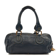 Picture of Chloe Shoulder Bag Paddington - Small in Blue, Leather