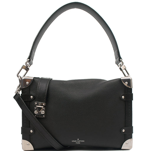 Picture of Louis Vuitton Cross Body Side Trunk PM in Black, Leather