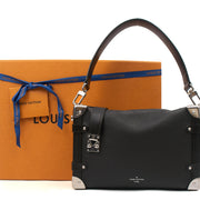 Picture of Louis Vuitton Cross Body Side Trunk PM in Black, Leather