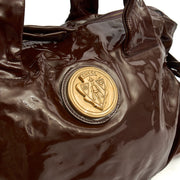 Picture of Gucci Tote Hysteria Hobo - Medium in Purple, Patent Leather