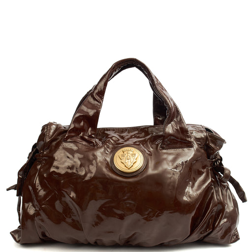 Picture of Gucci Tote Hysteria Hobo - Medium in Purple, Patent Leather