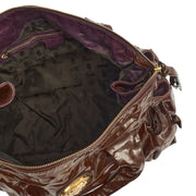 Picture of Gucci Tote Hysteria Hobo - Medium in Purple, Patent Leather