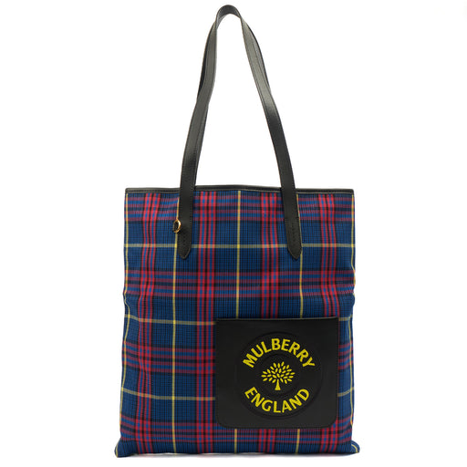 Picture of Mulberry Tote Tote in Porcelain Blue, Canvas
