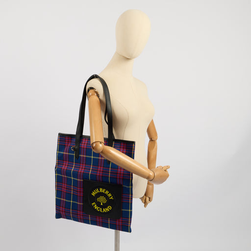 Picture of Mulberry Tote Tote in Porcelain Blue, Canvas