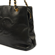 Picture of Chanel Tote Vintage Tote in Black, Lambskin Leather