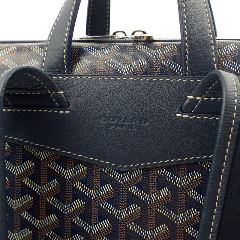 Picture of Goyard Backpack Cisalpine Backpack in Blue, Leather