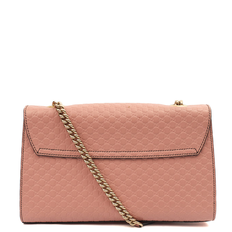 Picture of Gucci Shoulder Bag Emily Chain Shoulder Bag - Small in Pink, Leather