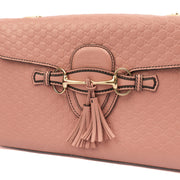 Picture of Gucci Shoulder Bag Emily Chain Shoulder Bag - Small in Pink, Leather
