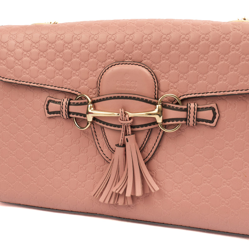 Picture of Gucci Shoulder Bag Emily Chain Shoulder Bag - Small in Pink, Leather