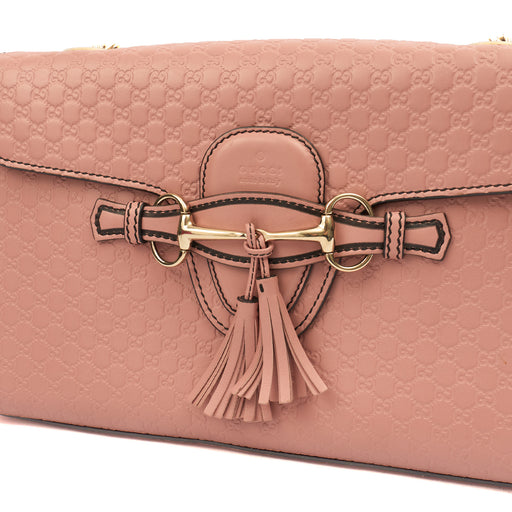 Picture of Gucci Shoulder Bag Emily Chain Shoulder Bag - Small in Pink, Leather